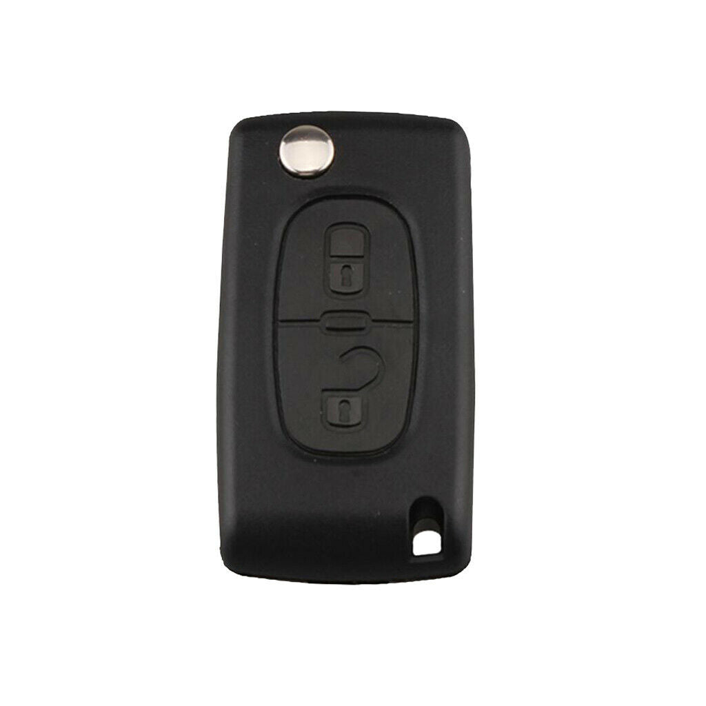 Remote Key Fob 433MHZ PCF7941 Chip 2 Button HU83 Blade For Peugeot Citroen