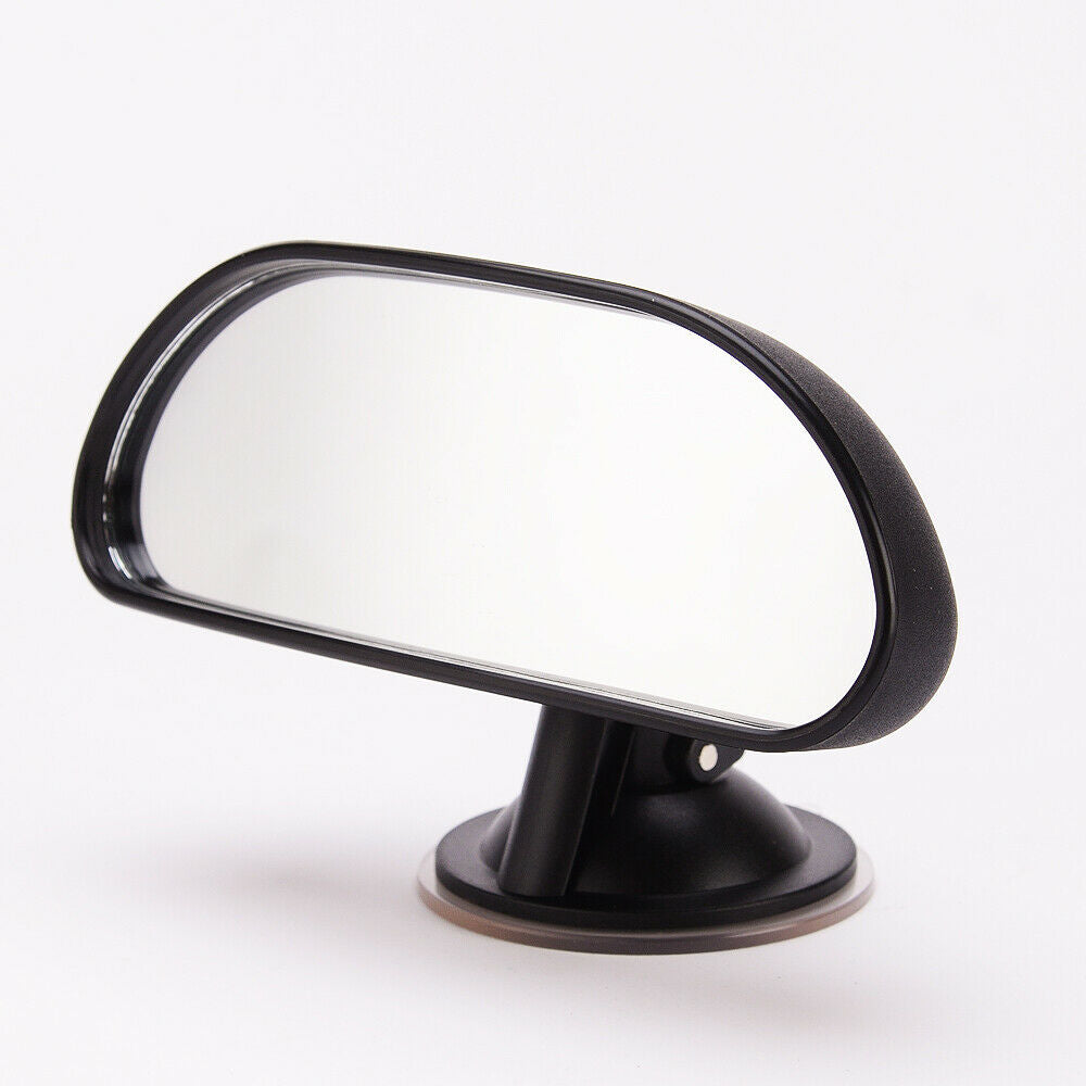 Baby Child View Mirror Rear Facing  Adjustable Safety Mirror Black