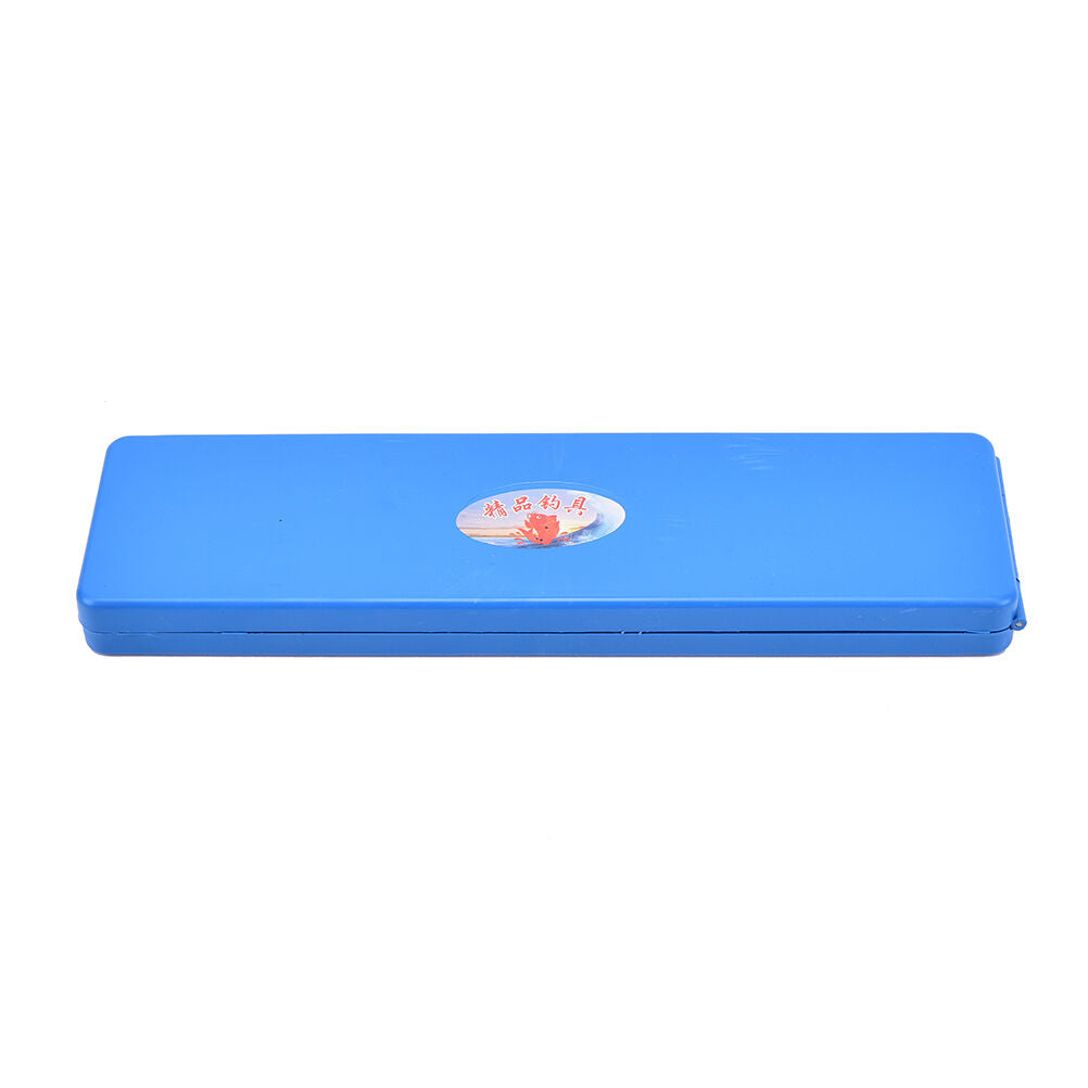1x single layer fishing box portable fishing second line box fishing tack.l8
