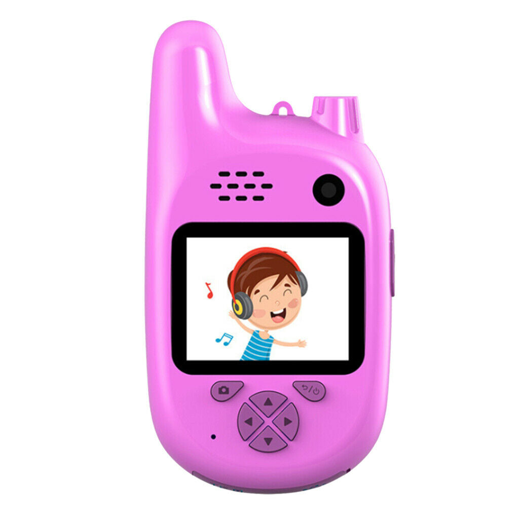 Mini Lovely Children's Walkie-talkie Digital Camera 2.0" Screen Display Pink