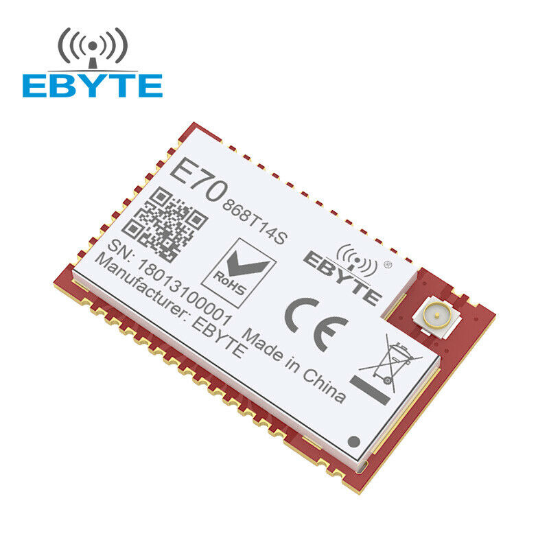 CC1310 868MHz 14dBm SMD UART Module E70-868T14S iot 25mW Wireless Transceiver