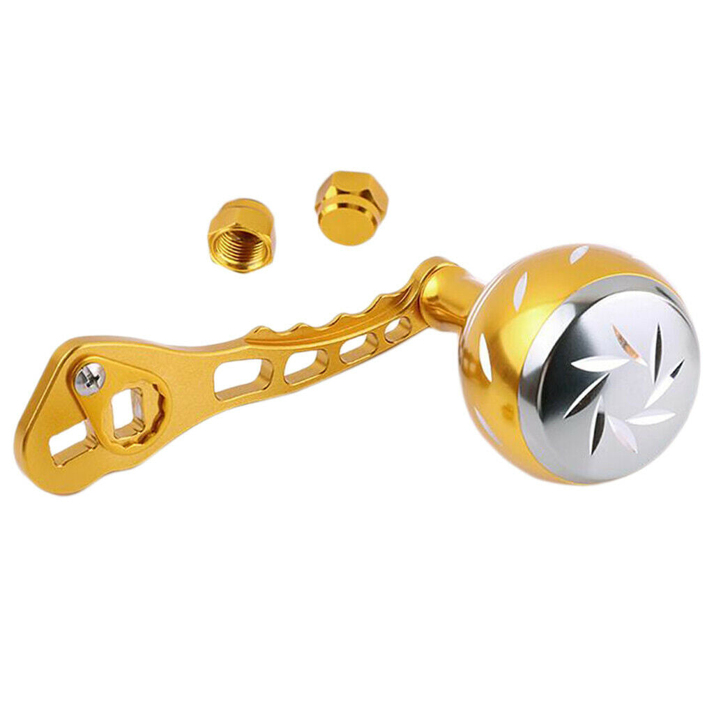 Fishing Reel Handle Ball Knob & Handle for S/D/A/H   Reel Golden