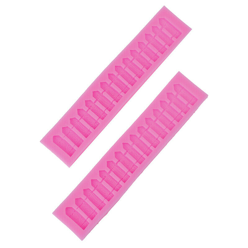 Silicone DIY Fence mold Cake Baking Tools chocolate fondant mold decoraYX.l8