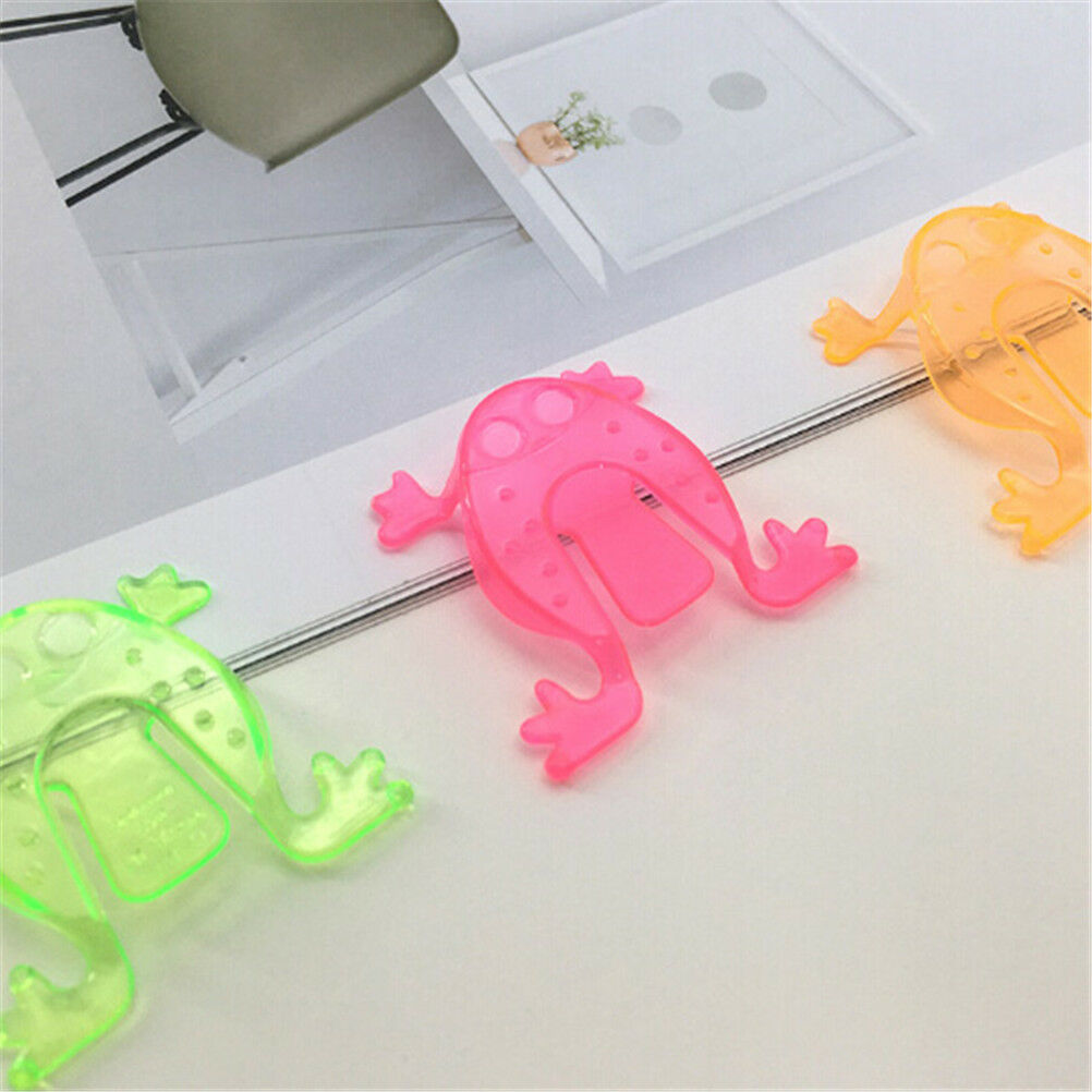 10PCS Jumping Frog Hoppers Game Kids Party Favor Kids Birthday Party Toys B_DD