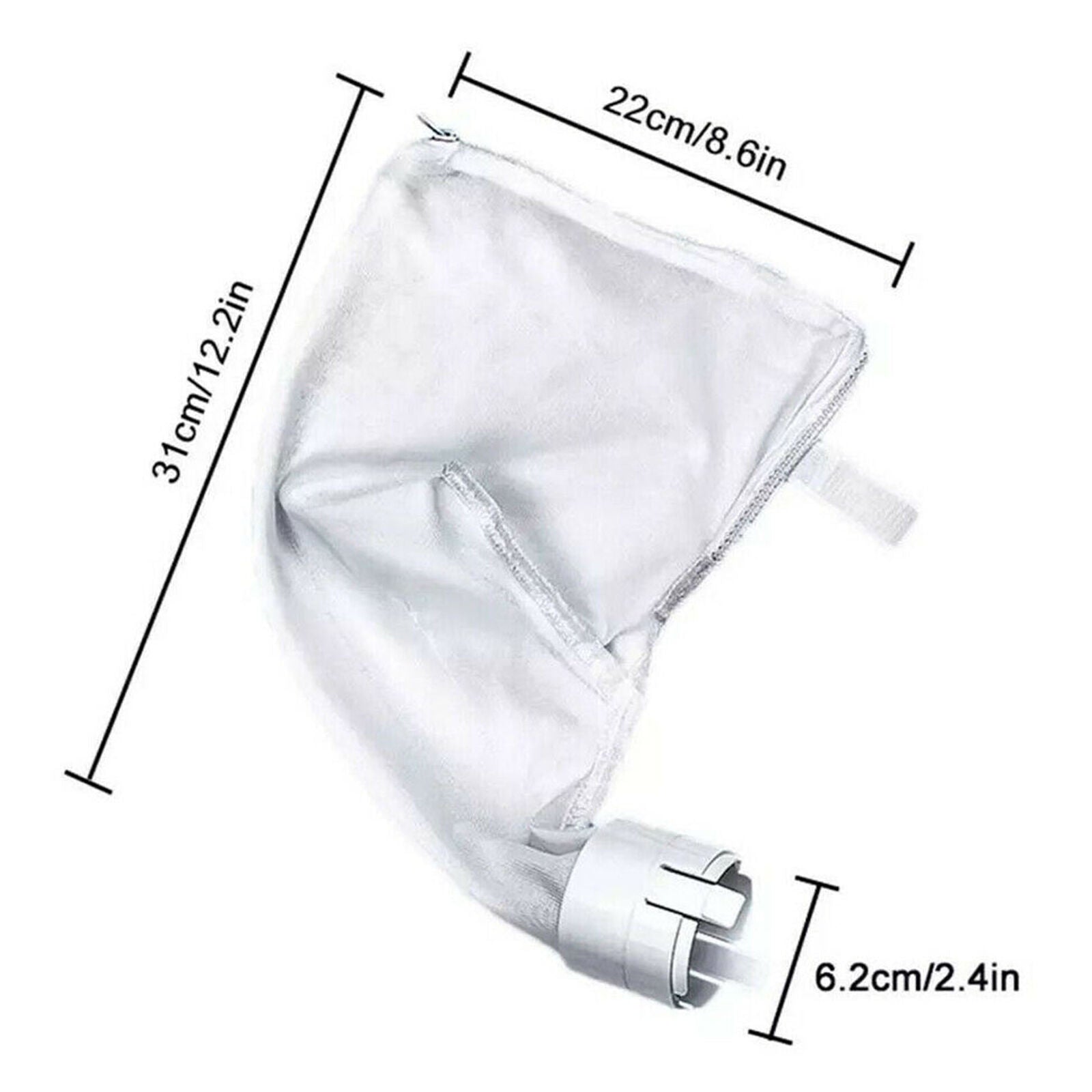 2 Pack 360 380 All Purpose Zipper Bag Replacement Polaris, 360 380 Pool Cleaner