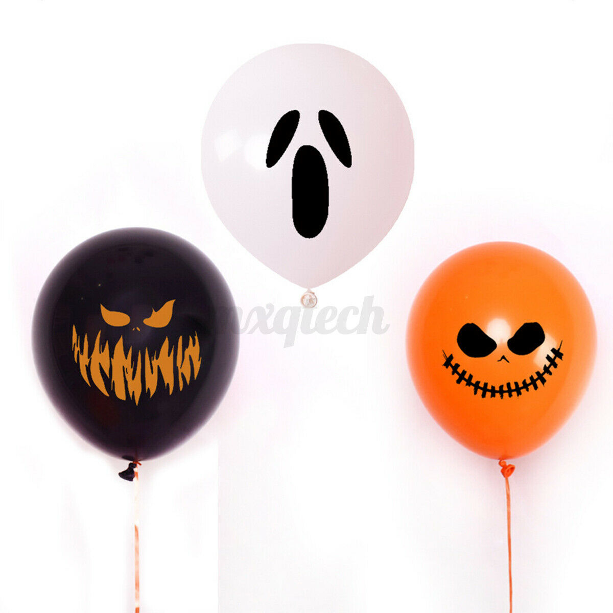 30PCS Set Festival Halloween Balloon Paper Flower Balls Banners Home Decoration