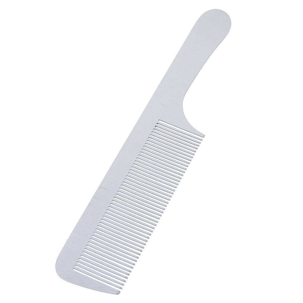 1Pc Anti-static Stainless Steel Comb Professional Salon Hair Styling Barb.l8