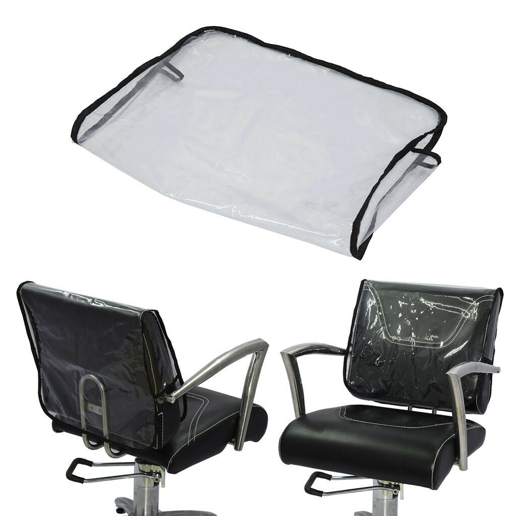 Hairdressing Chair Back Cover Hair Salon Spa Plastic PVC Covers Waterproof