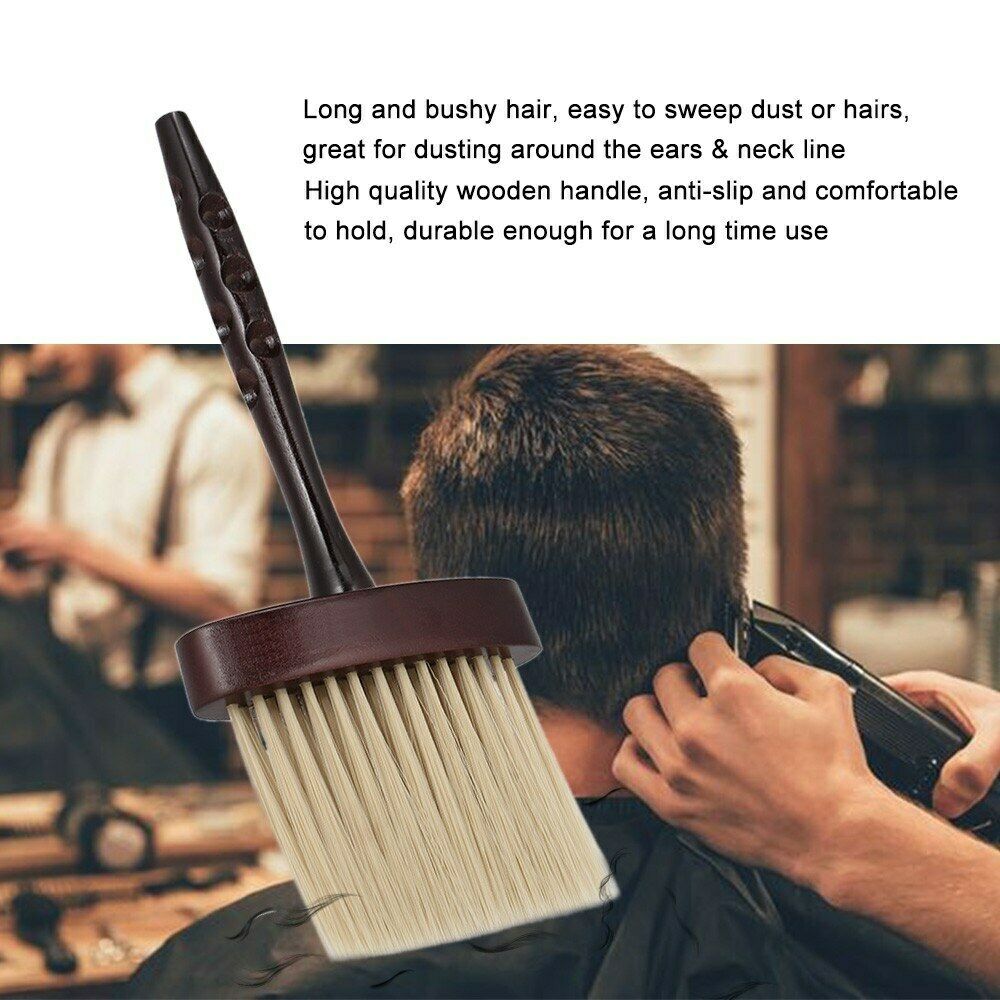 Professional Hairdressing Neck Brush Barber Cleaning Hairbrush Hair Sweep Salon