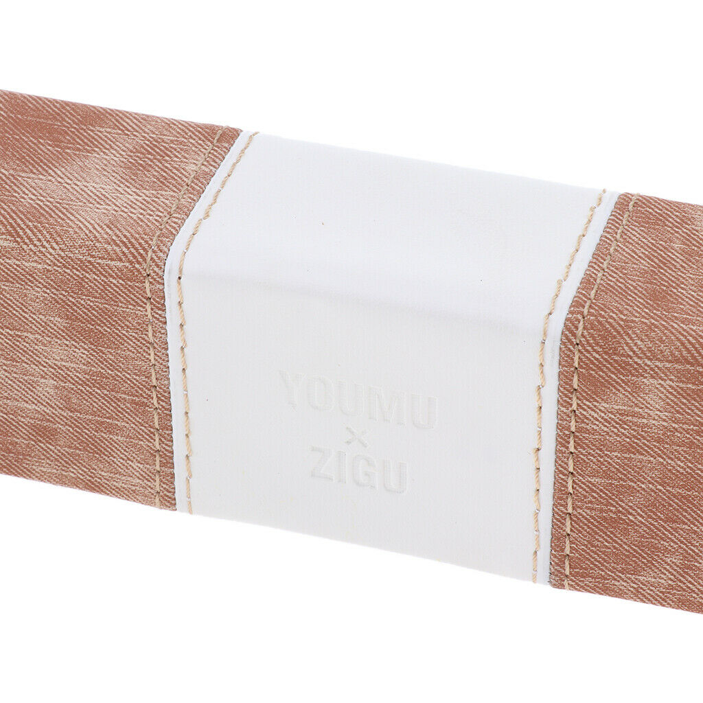 Glasses Case, Lightweight Portable Glasses Box - Brown, 16x5x3.8cm