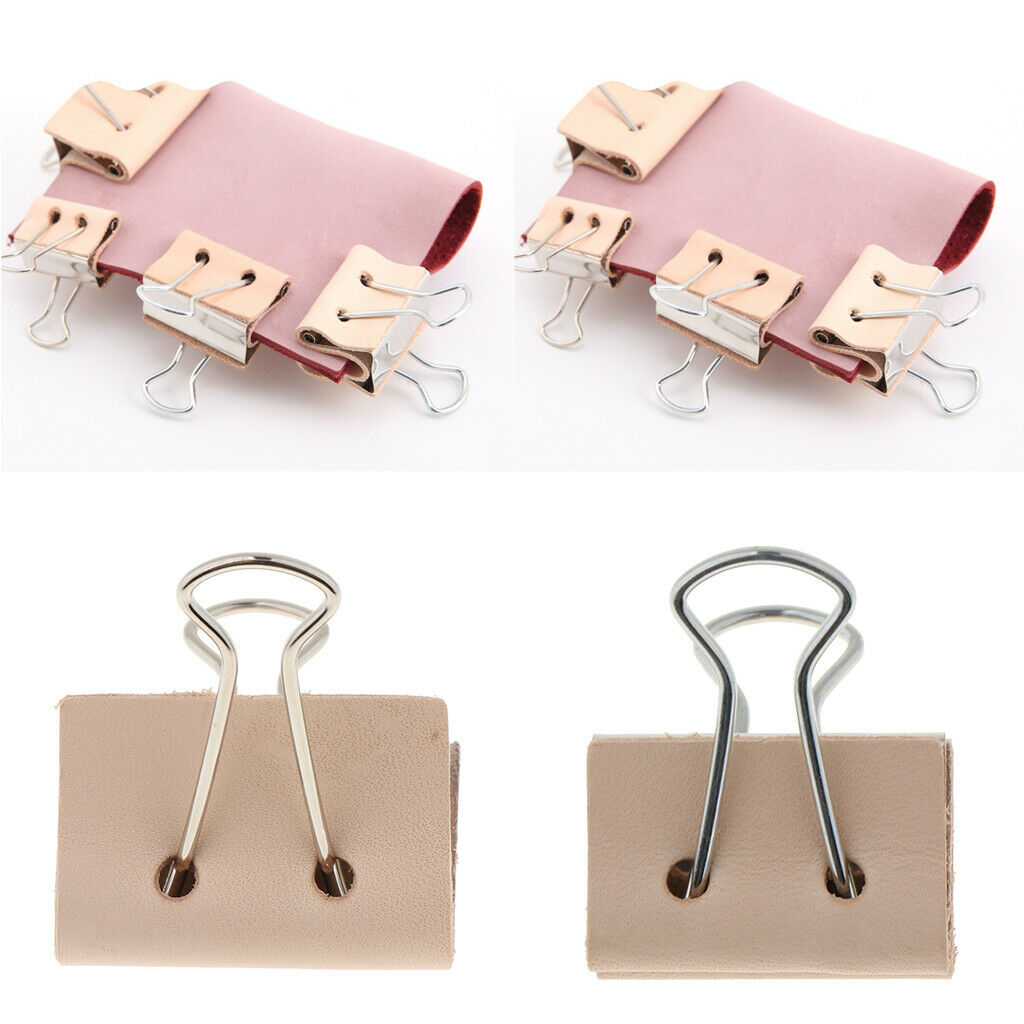 1 Piece Stainless Steel Binder Clips DIY LeatherCrafts Tools 26 x 16mm