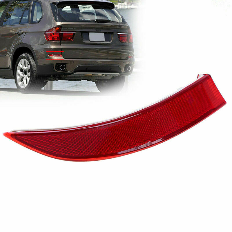 Left Driver Side Rear Bumper Reflector DIY M2W937 For BMW X5 E70 LCI 2011-2013