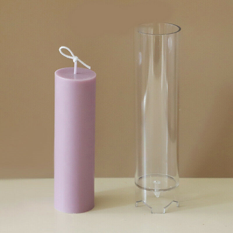 Plastic Candle Mold Conjoined Cylindrical Durable DIY Handmade Crafts Can.l8
