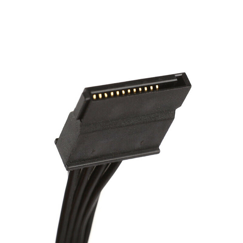 DIY Molex 4pin IDE 1 to 5 SATA 15Pin Hard Drive Power Supply Splitter Cab.l8