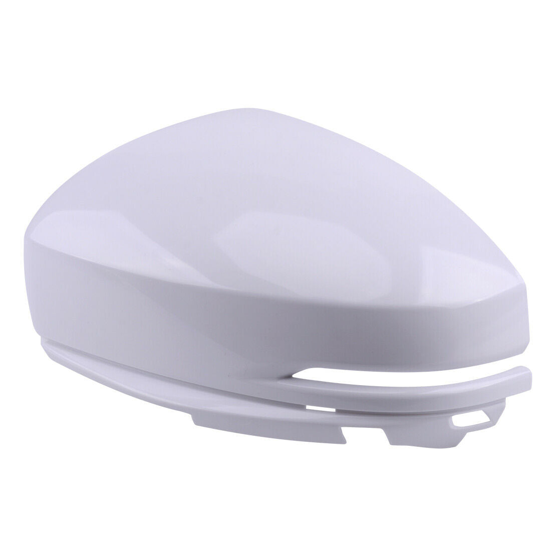 Left Rear Mirror Cover Cap White Fit Jazz 2014-2018
