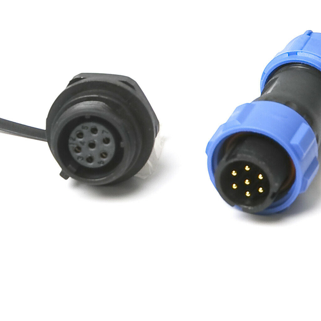 IP68 Waterproof Aviation Circular Air Plug Socket LED Connector 7 Pin