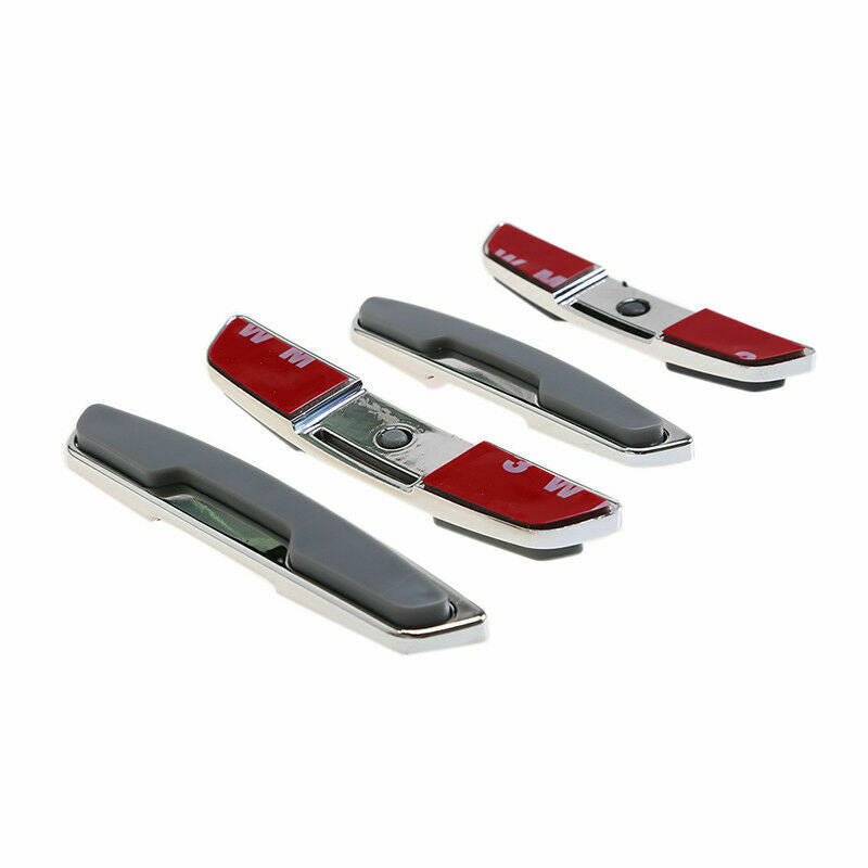 Car Auto Door Edge Guards Anti-rub Trim Molding Strip Scratch Protector Grey Set