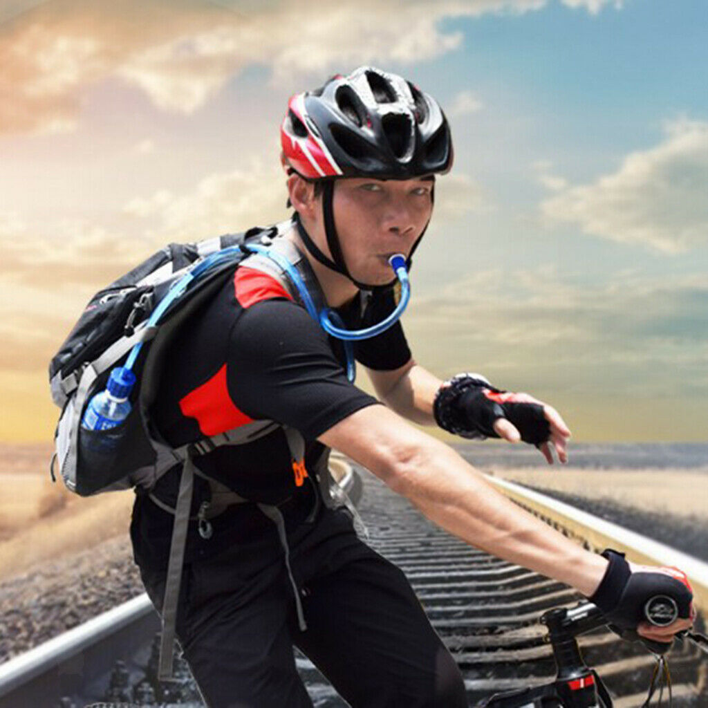 Drink Water Bottle Hose Hydration Pack Backpack Tube System Kit Pro