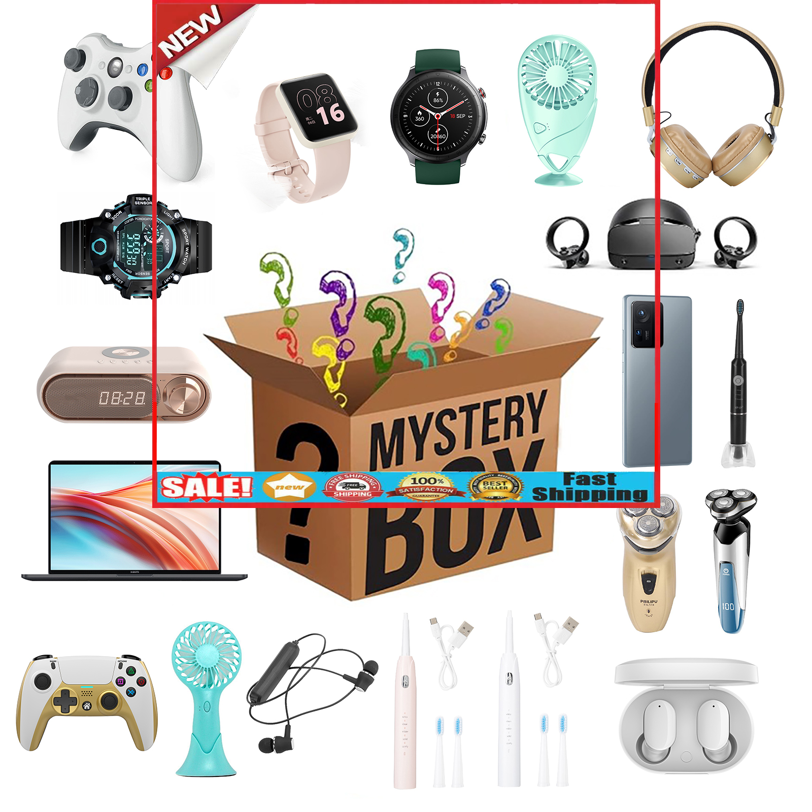 Lucky Box - Mystery Blind Box Electronic Best Gift for Holidays / Birthday
