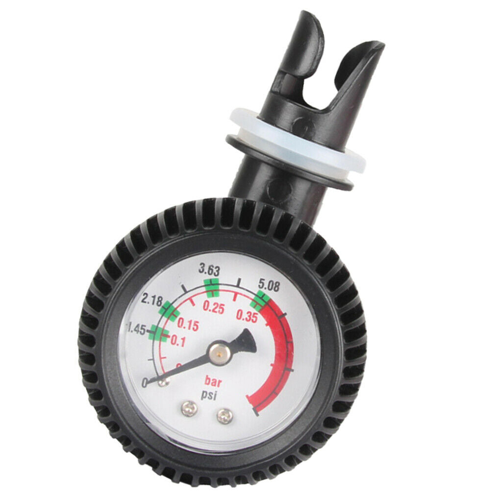Air Pressure Gauge 0-5.08 PSI Barometer for Inflatable Boat   Board Raft