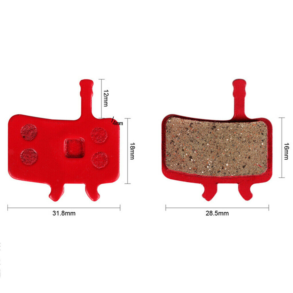 Bicycle Brake Pads Bike Brake Part for Avid BB7 Juicy 3/5/7 Mountain Bikes