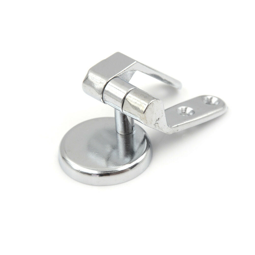 Repair Replacement Parts Toilet Seat Hinges Mountings Set Chrome FittingScr CDF
