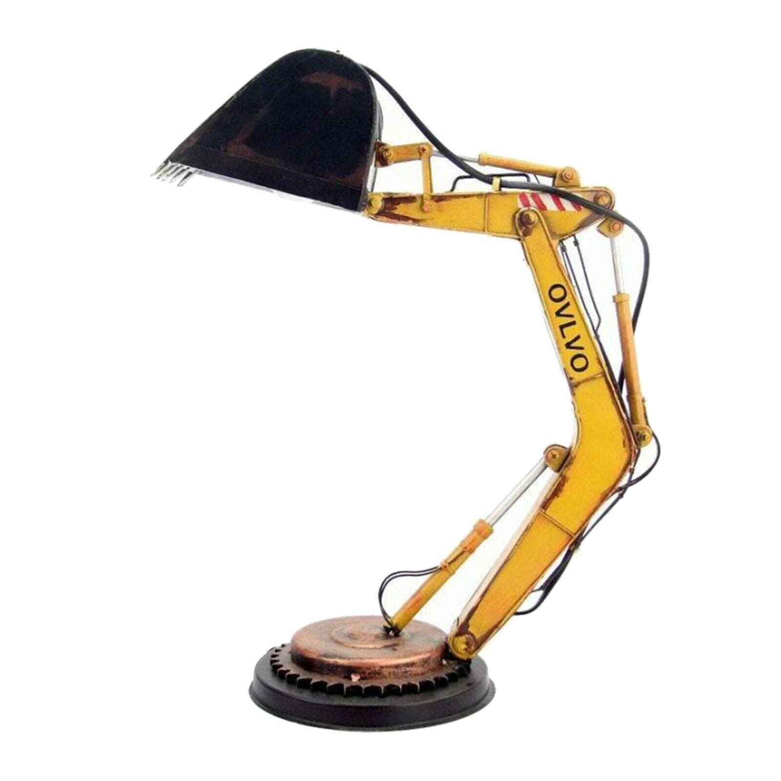 Table Lamp Industrial Style Flameless Bedside Desk Lamp Office Cafe Studio