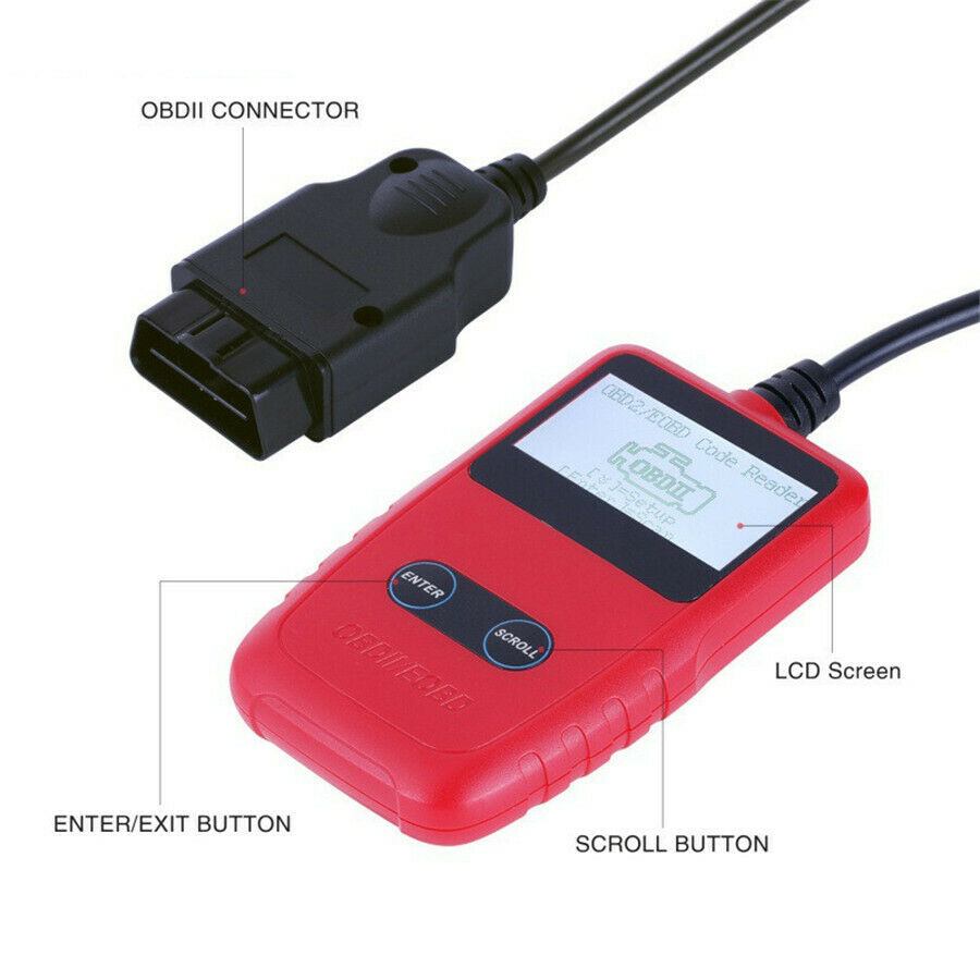 VC309 EOBD OBDII OBD2 Car Scanner Code Reader Auto Engine Diagnostic Reset Tool