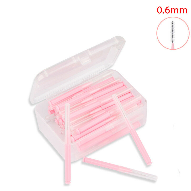 60pcs/lot Interdental Brush Dental Floss Teeth Oral Clean Hygiene Toothpick