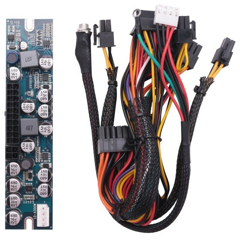 Dc Atx Peak Psu 12V 300W Pico Atx Switch Mining Psu 24Pin Mini Itx Dc To Atx PW4