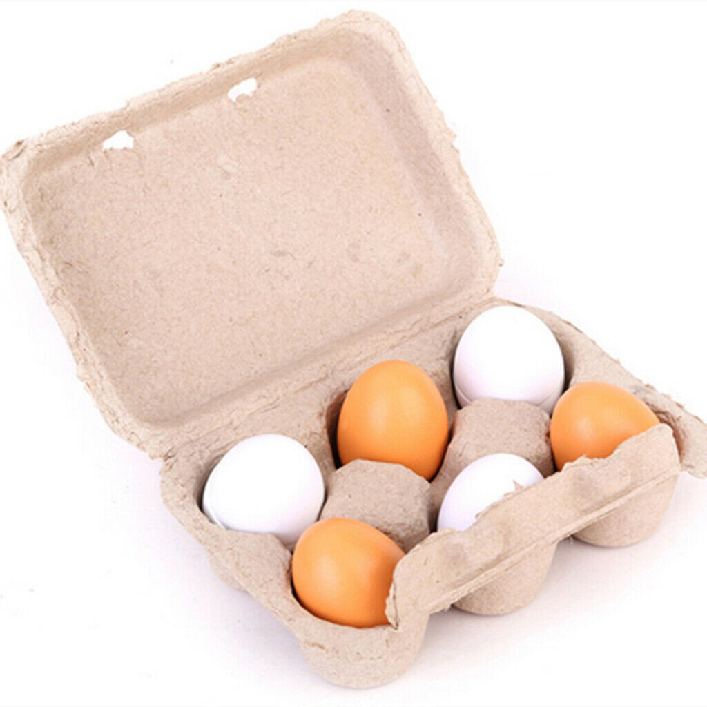 Wooden Wooden Easter Eggs Children Early Childhood Development Toys