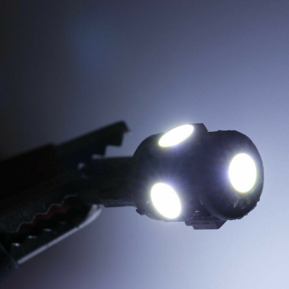 6x LED Canbus Error Free T10 5050 Interior Light Bulbs 168 192 194 2825 White