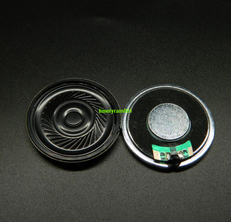 2pcs 36mm 8Ω 1W Ultra-thin speaker Loudspeaker inner magnetic horn