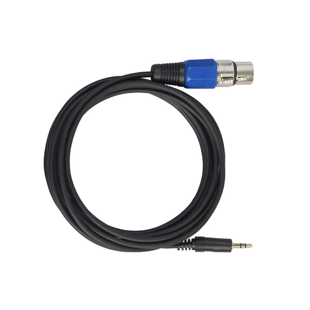 5 Meter Wearable 3.5 mm   Male to XLR Female Stereo Audio Cable Cord for