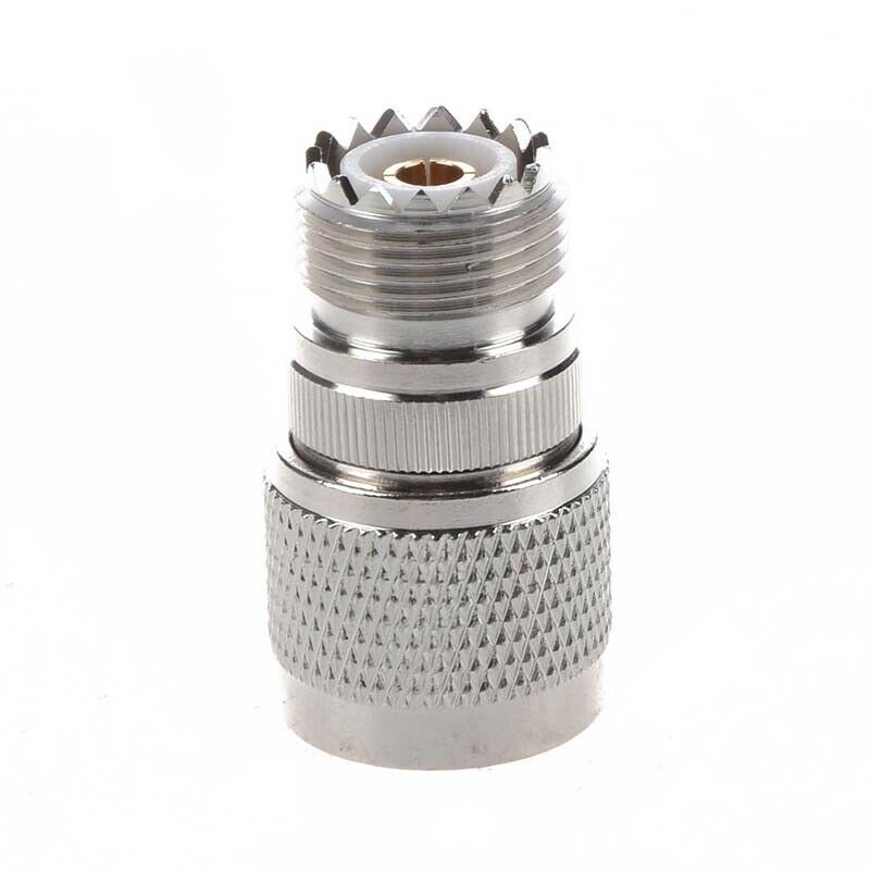Straight N Male to UHF SO-239 Female Jack Coax Adapter Connector E5A6A6