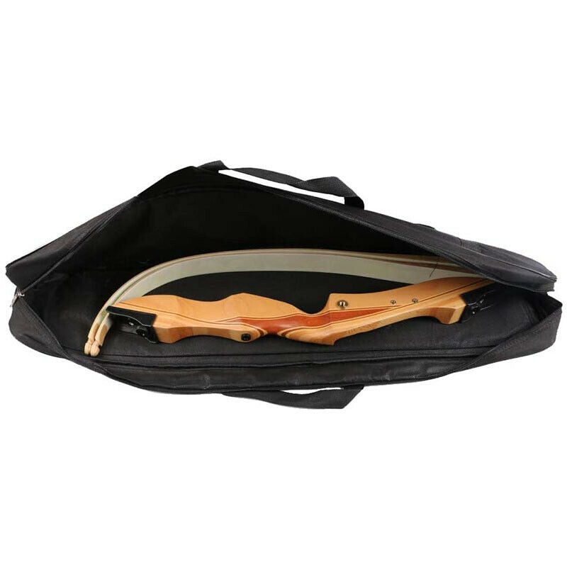 32" Archery Takedown Recurve Bow Bag Case Shoulder Carrier Holder Cover Quiver