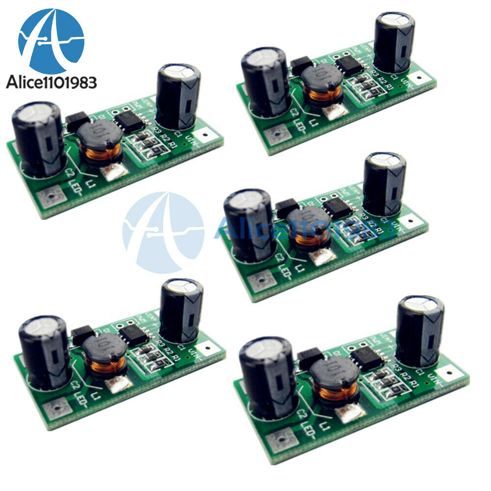 10PCS DC-DC 5-35V 350mA 1W LED Driver PWM Light Dimmer Step Down Module