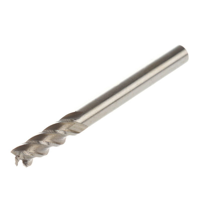 Straight Shank 6mm Cutting Dia 4 Flutes Milling Cutter End Mill E1R4R4
