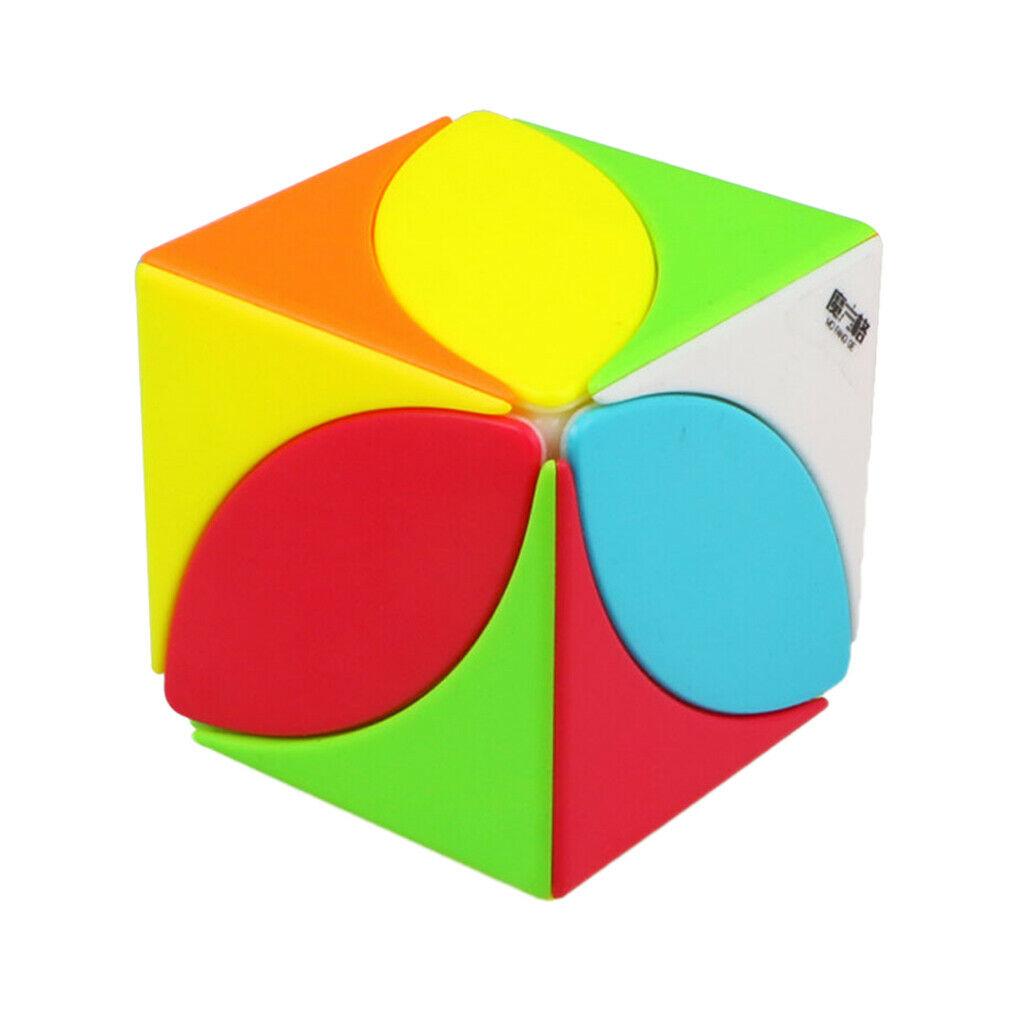 Maple Leaf Irregular Magic   Abnormity Cubes Speed Twist Puzzle IQ Brain