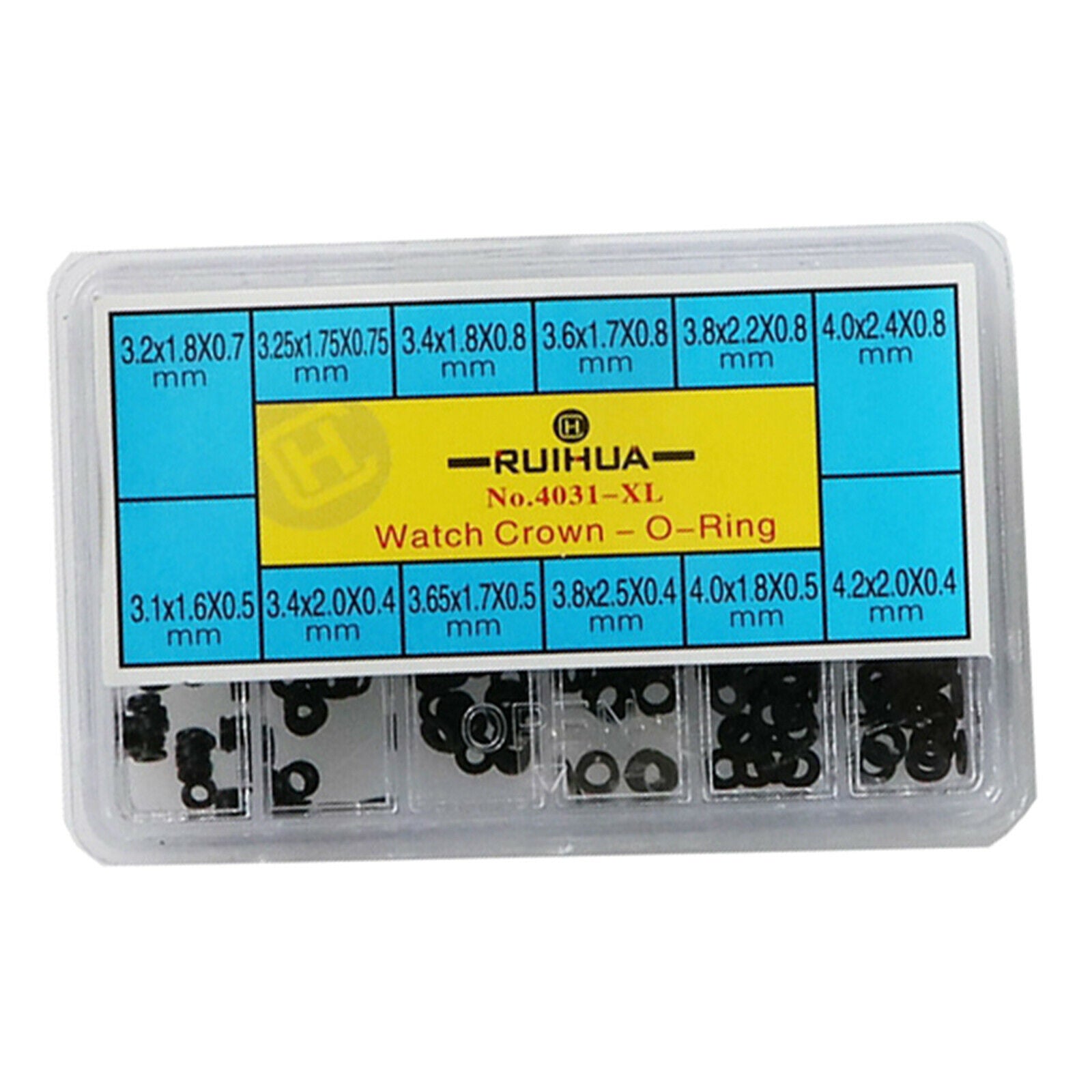 300pcs/box O-Ring Watch Crown Waterproof Watch Repair Tools Accessories, Multi