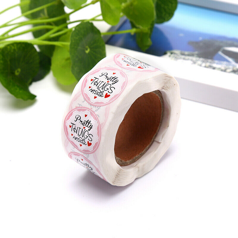 500Pcs/roll Round Christmas Decor Stickers Cute Handmade Seal Lables Stic.l8