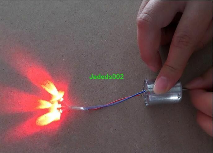 1ps 1.5V-24V DC motor Micro Wind power generator Hand Friction Generator for DIY