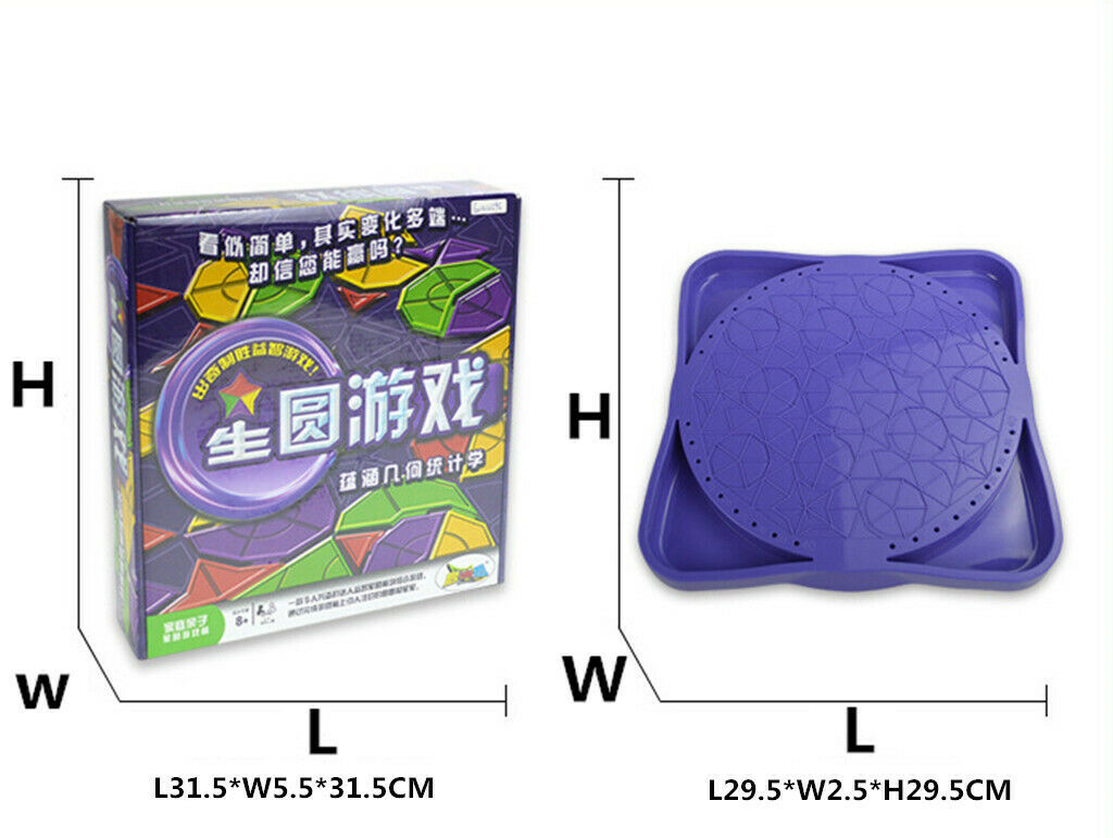 Cir-Kis Board Game Family Travel Picnic Strategy Game Circles And Stars Game