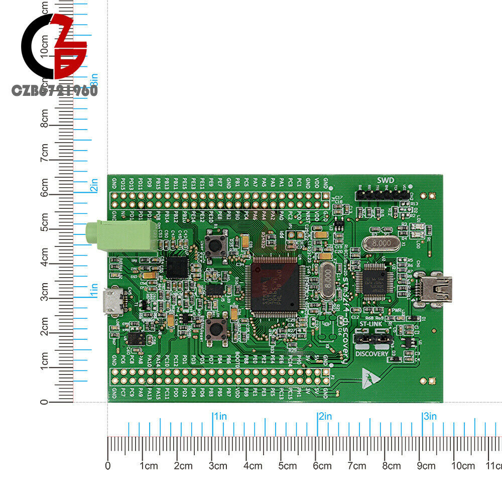 STM32F4DISCOVERY STM32F407VGT6 Cortex-m4 Development Board MCU ST-LINK/V2 SWD