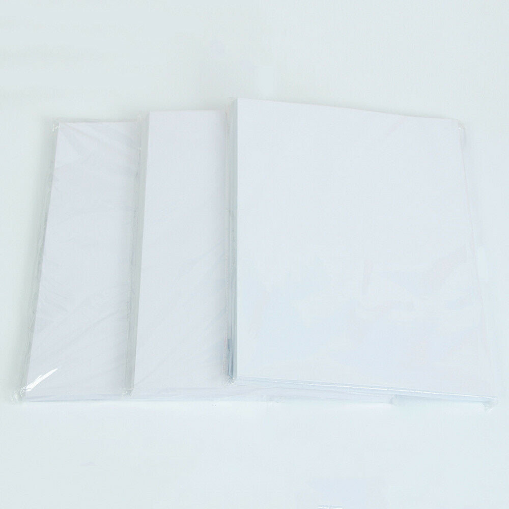 10Pcs A4 Badge Printing Paper Photographic Paper High Gloss for Inkjet Printing
