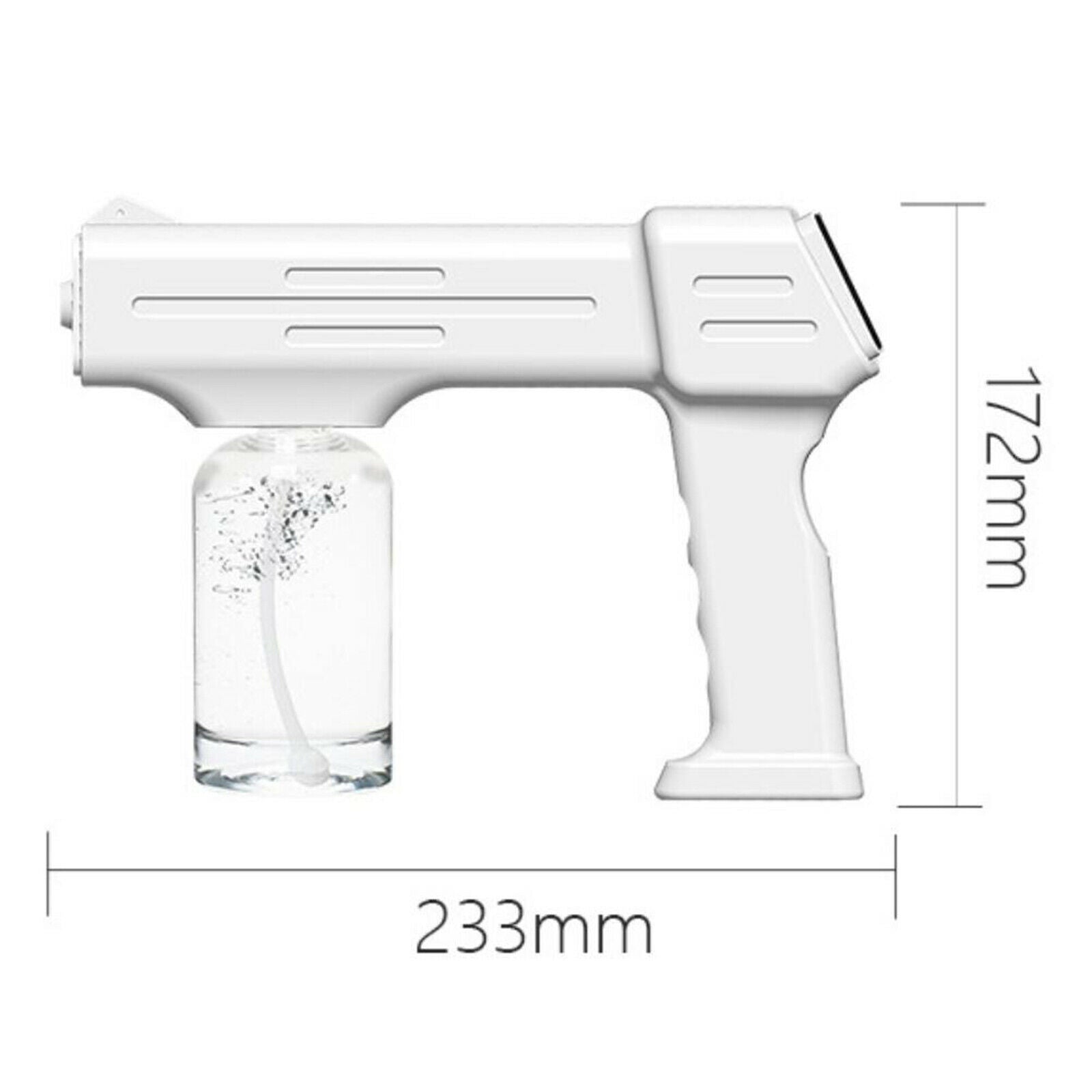 Cordless USB Nano Sprayer Spray Gun Sanitizer Disinfection Fogger Mist Gun