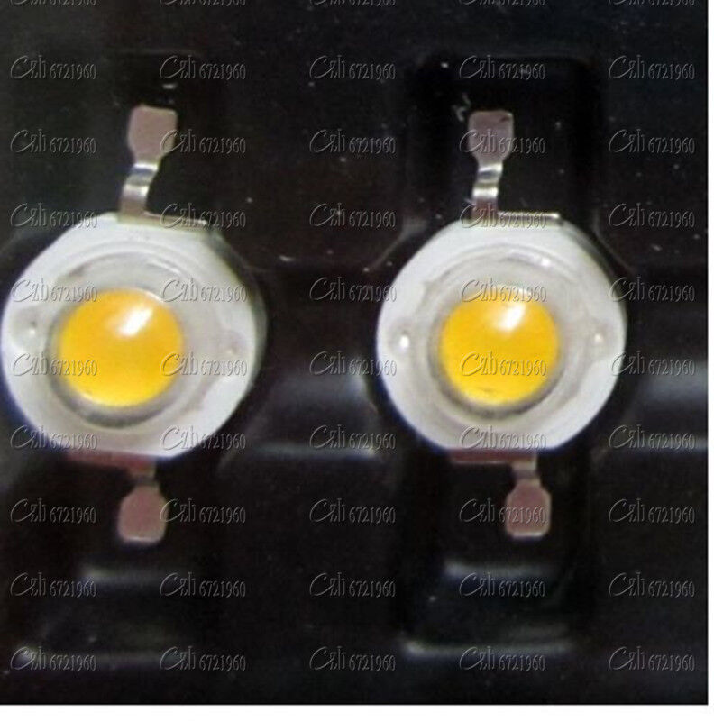 10PCS 3W Led Chip High Power LED Beads Warm White 200LM