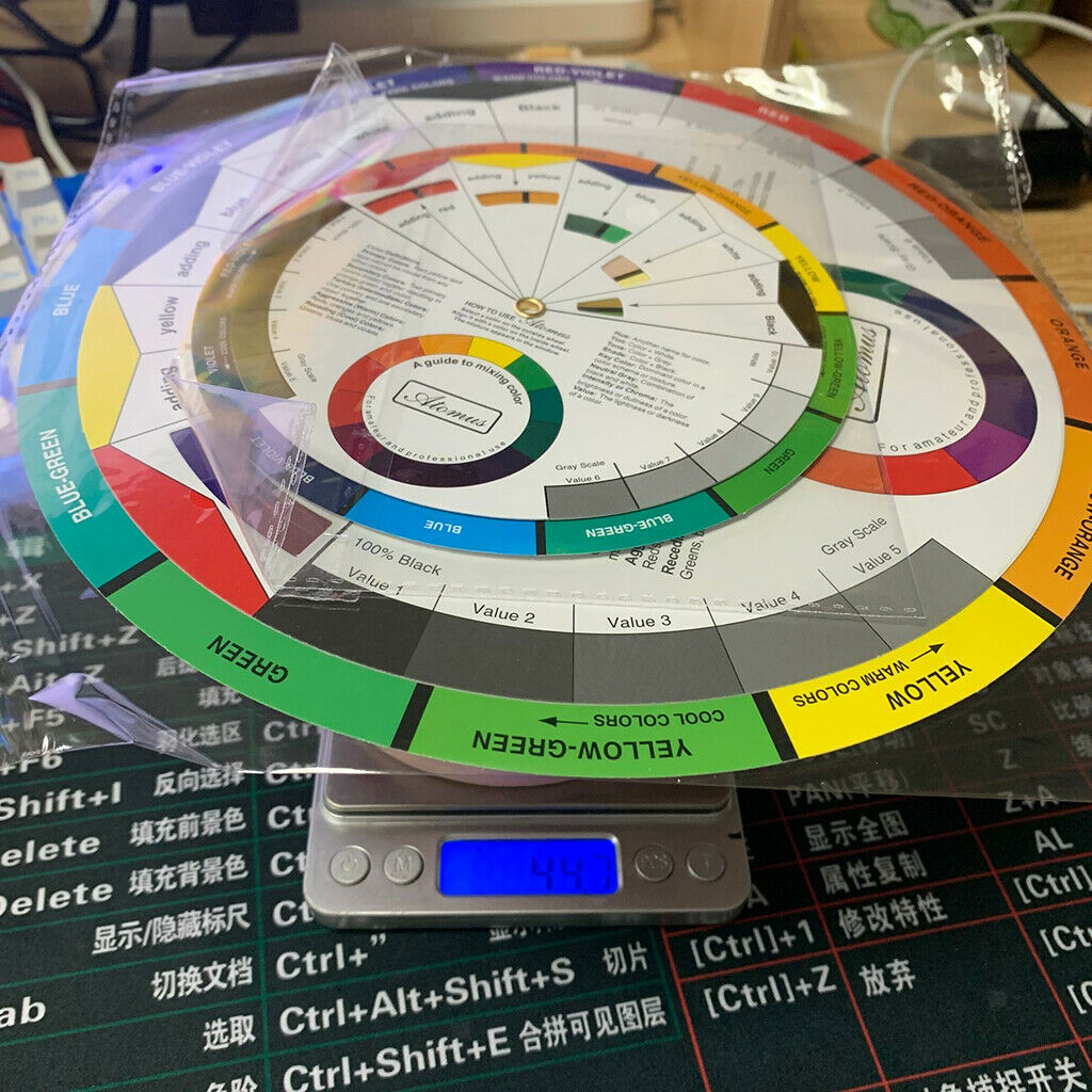 Color Guide Board Palette for Eyebrow Permanent Makeup DIY C