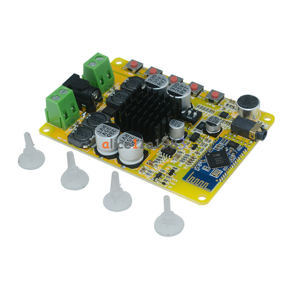 TDA7492 Assemble Bluetooth 4.0 CSR8635 Stereo Power Amplifier Board 2x50W