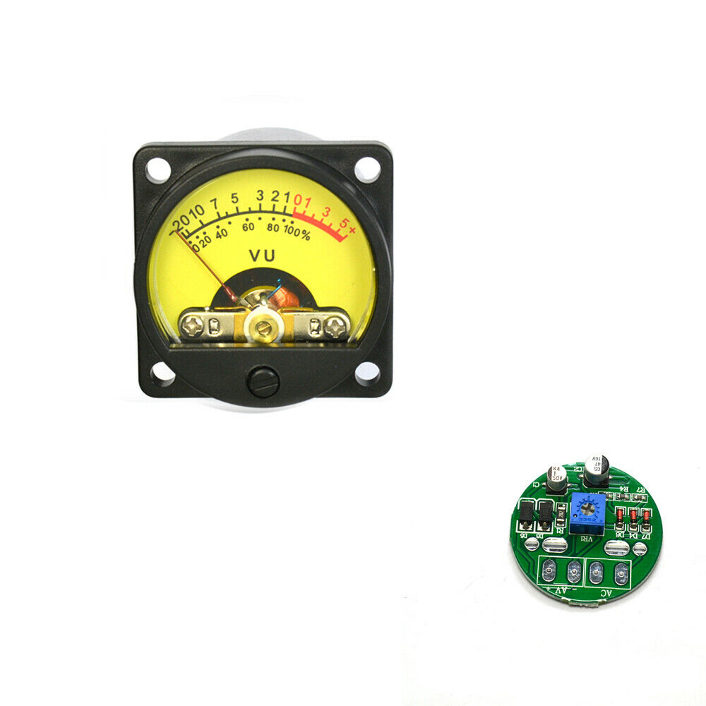 SD-H-35 Sound Measuring Instrument VU (500uA/650Ω) DC 500uA for Audio Equipment